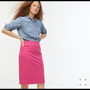 No. 2 Pencil Skirt in Bi-stretch Cotton